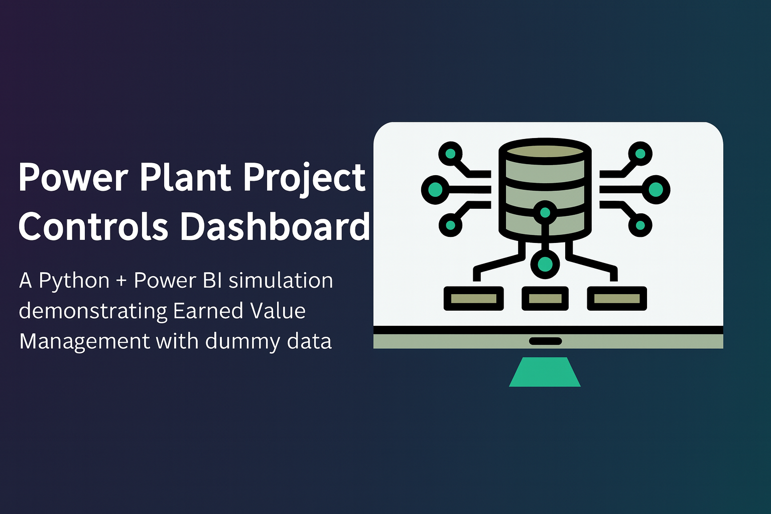 Power Plant Project Controls Dashboard